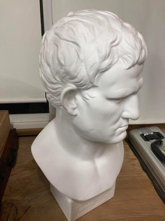アグリッパ　石膏像　彫刻　胸像
