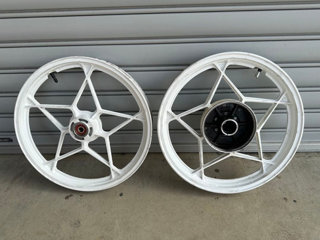 GS400 純正ホイール前後セット