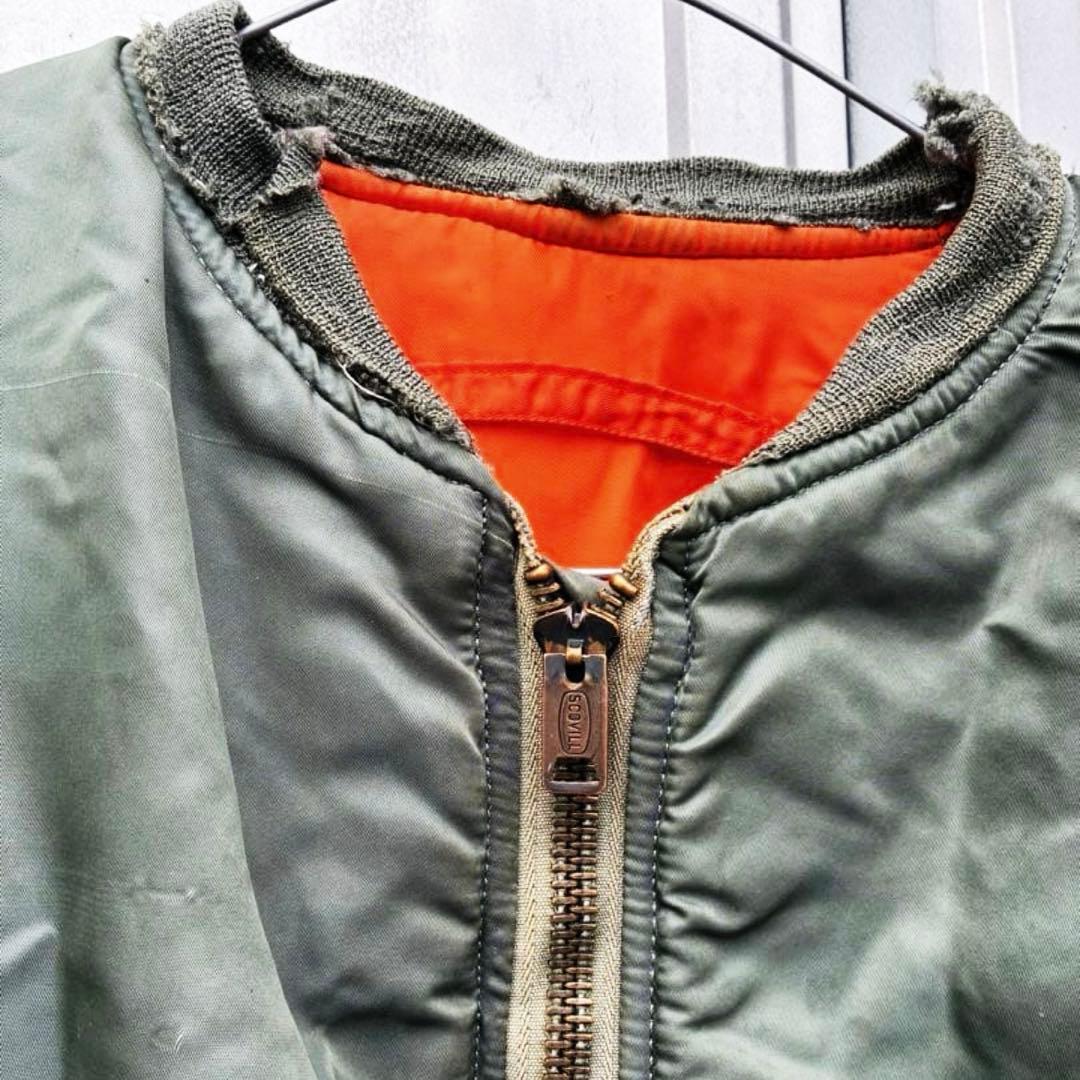 T*u様 s*a様 ヴィンテージ 60s MA-1米軍実物 ALPHA 1968