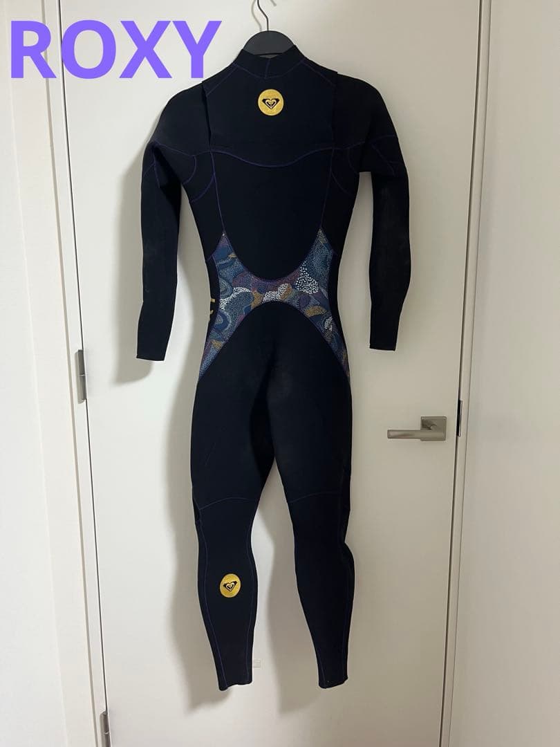 フルスーツ ウェットスーツ 黒 カラフル