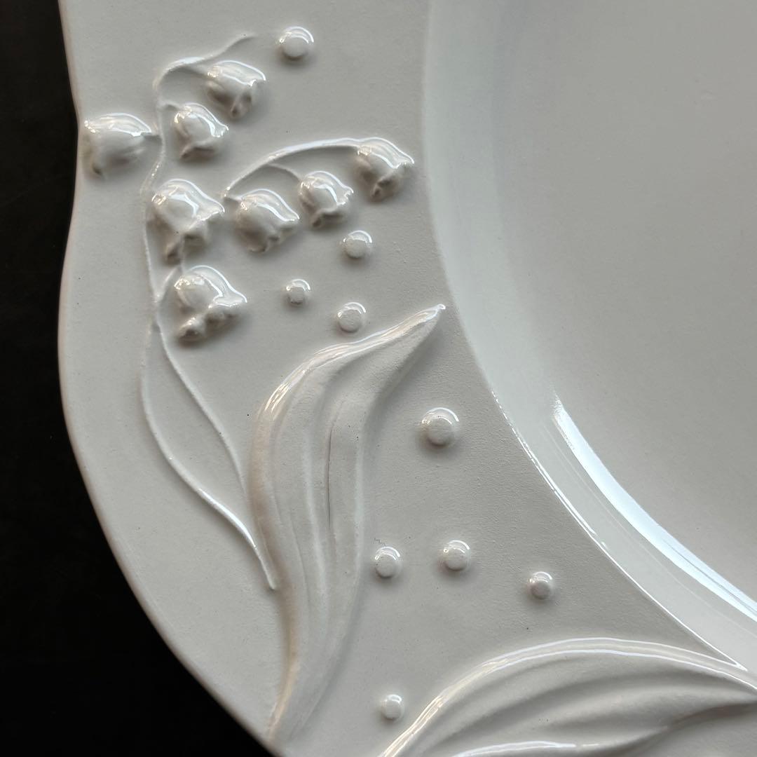 ディオール　メゾン　リリー ディオール　ディナープレート　すずらん　2枚セット