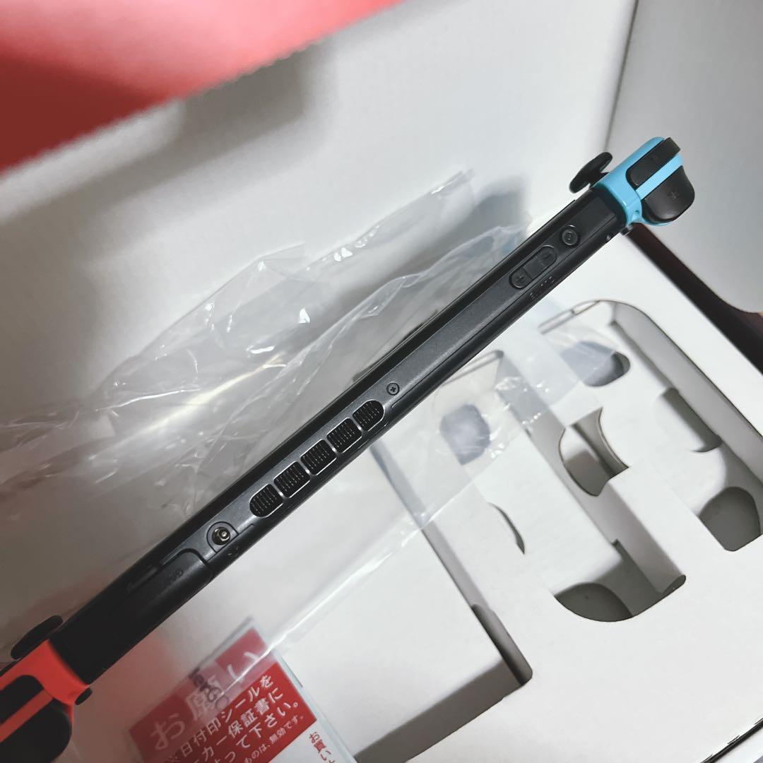 バッテリー強化型 Nintendo Switch 本体 赤青