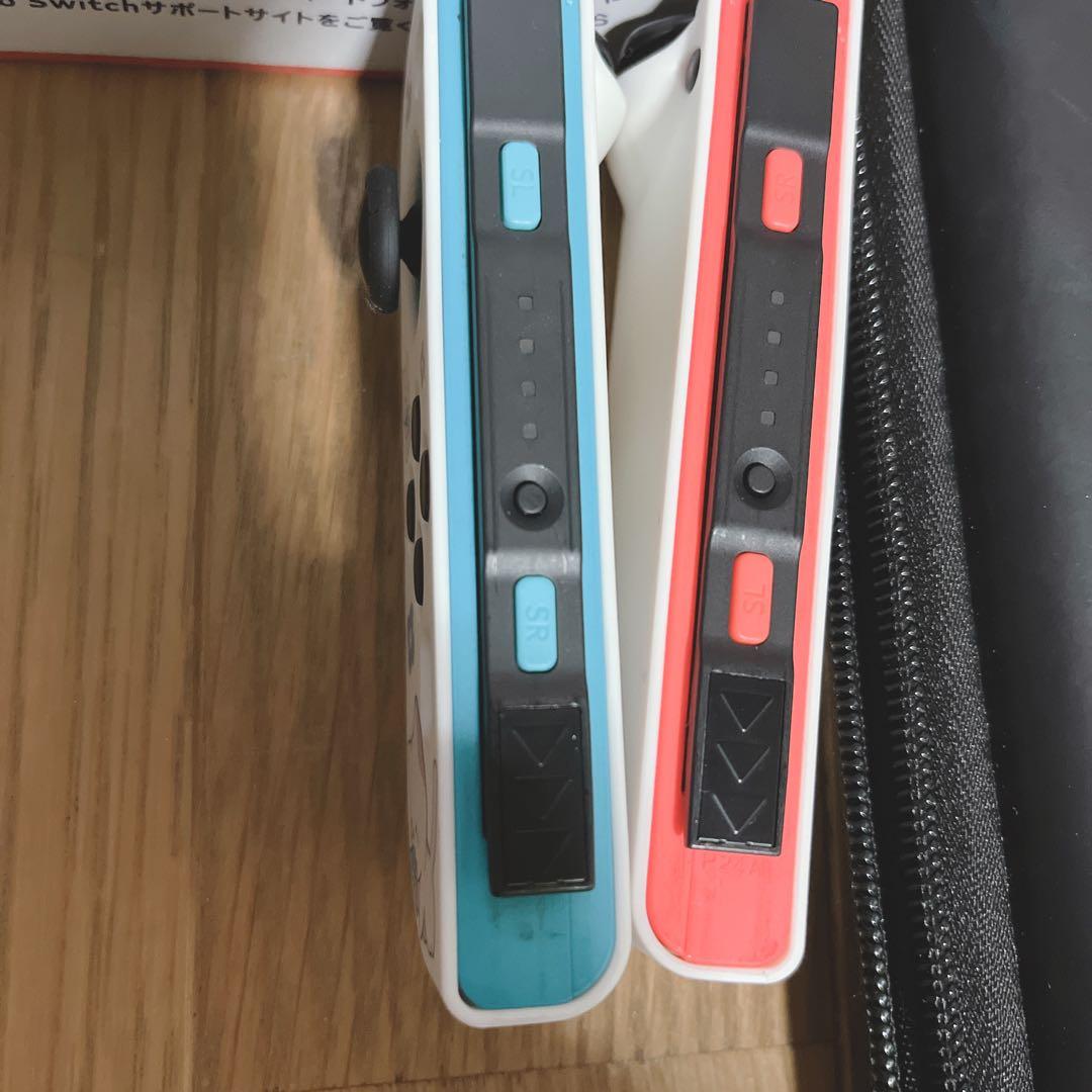 バッテリー強化型 Nintendo Switch 本体 赤青