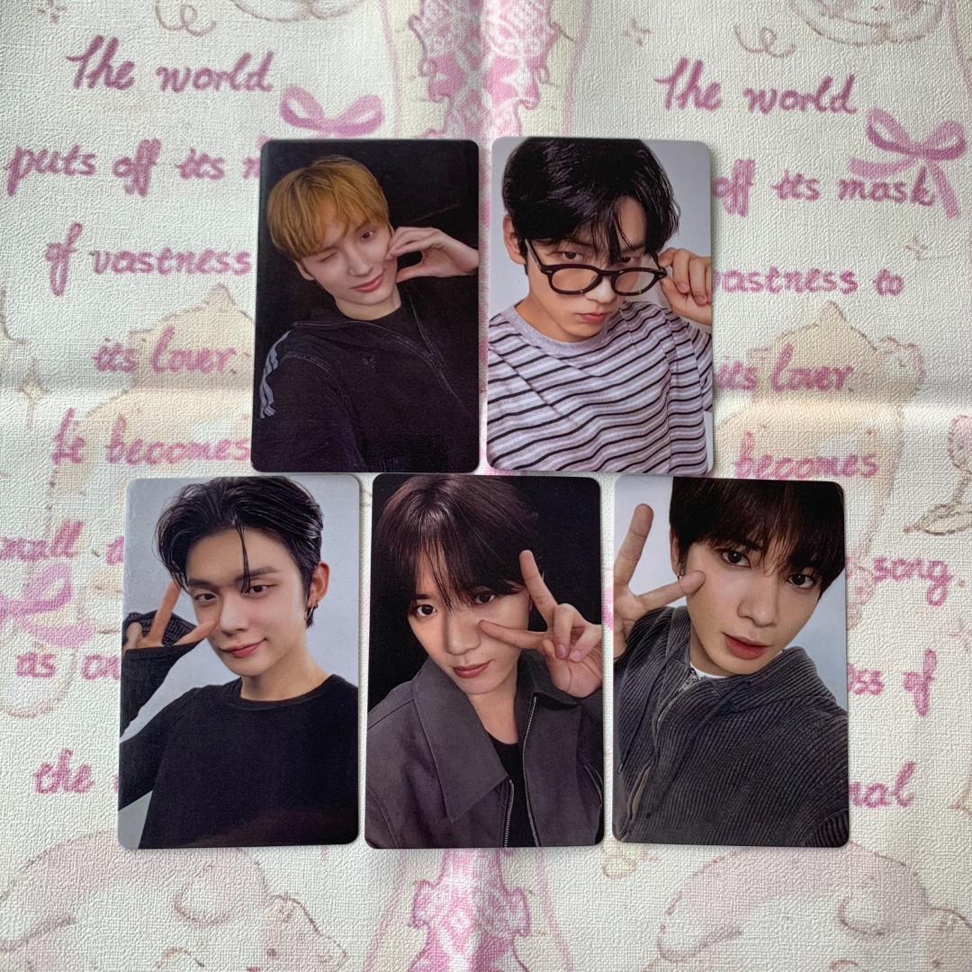 TXT 当選 LINE MUSIC 限定 トレカ 5枚セット