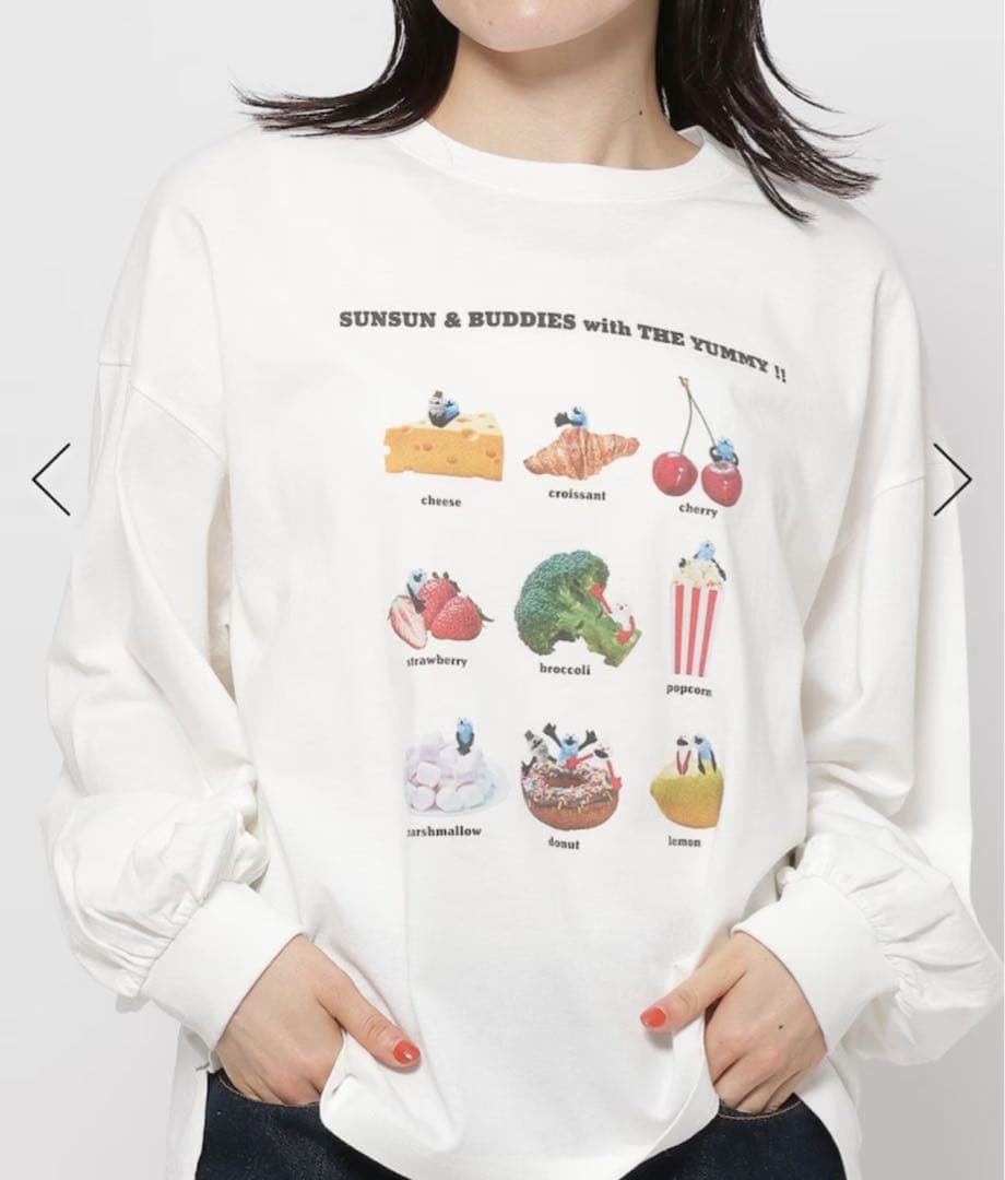 パペットスンスン　ニコアンド　ロンT