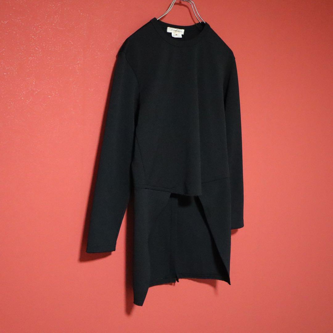 【美品】COMME des GARCONS 22AW 黒い薔薇 ロングカットソー