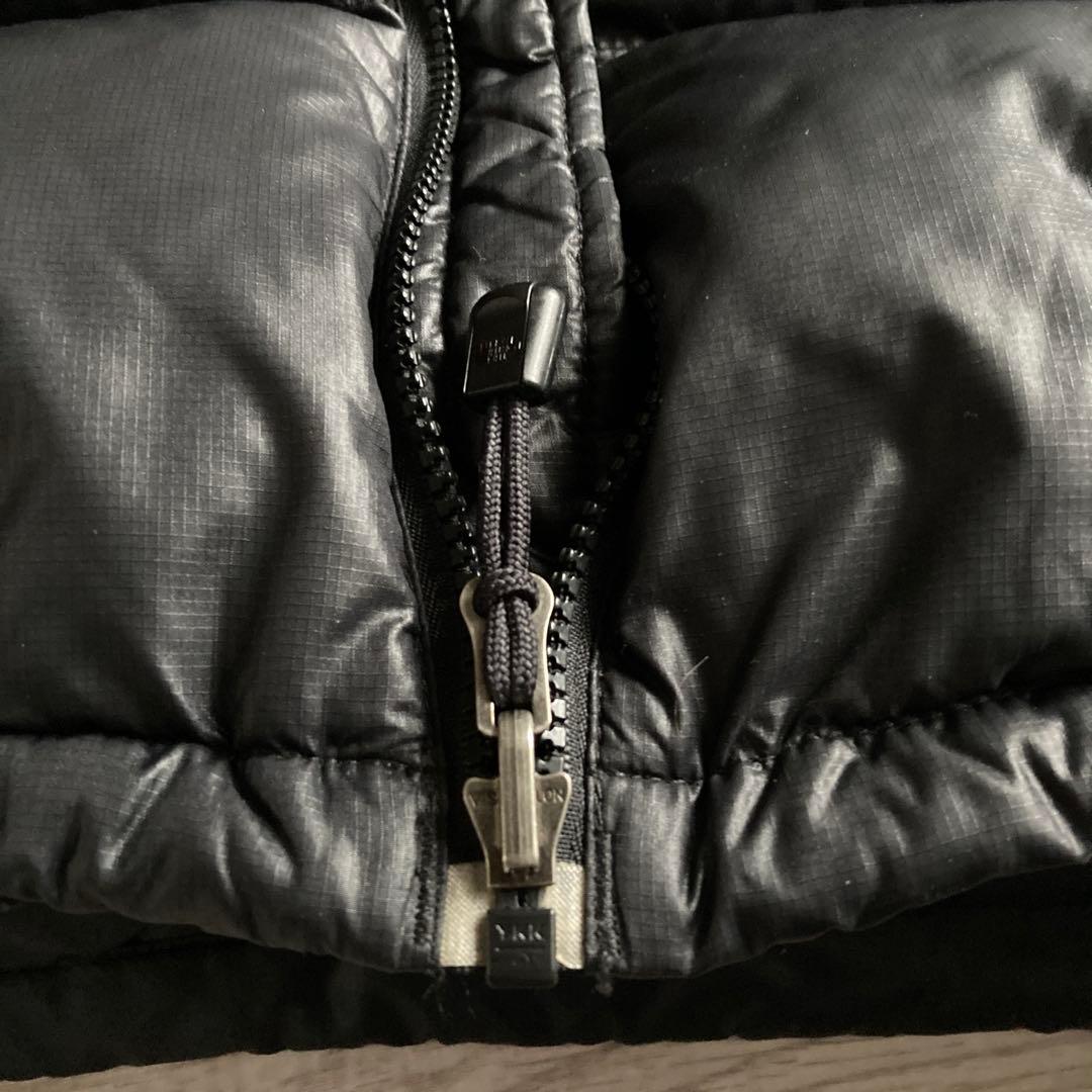 ノースフェイス ヌプシ ダウンジャケット ベスト レディース M センターロゴ