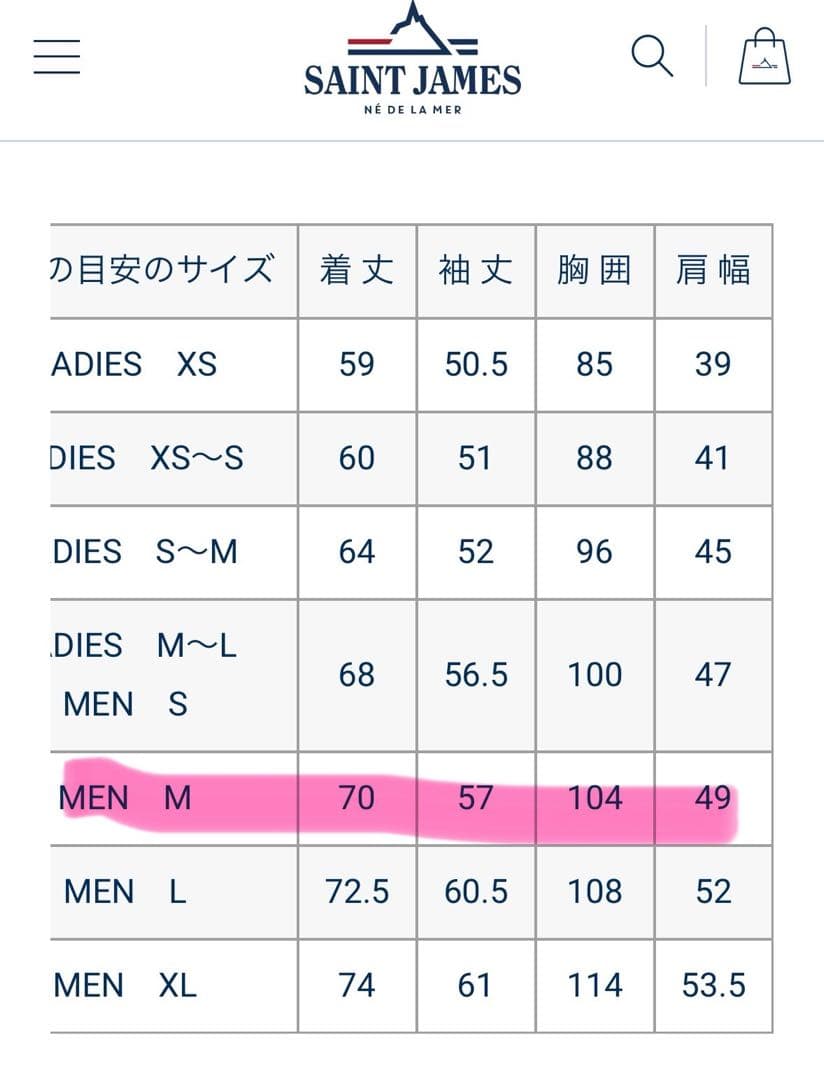 SAINTJAMES 大阪関西万博 フランス館限定 セントジェーム ハート