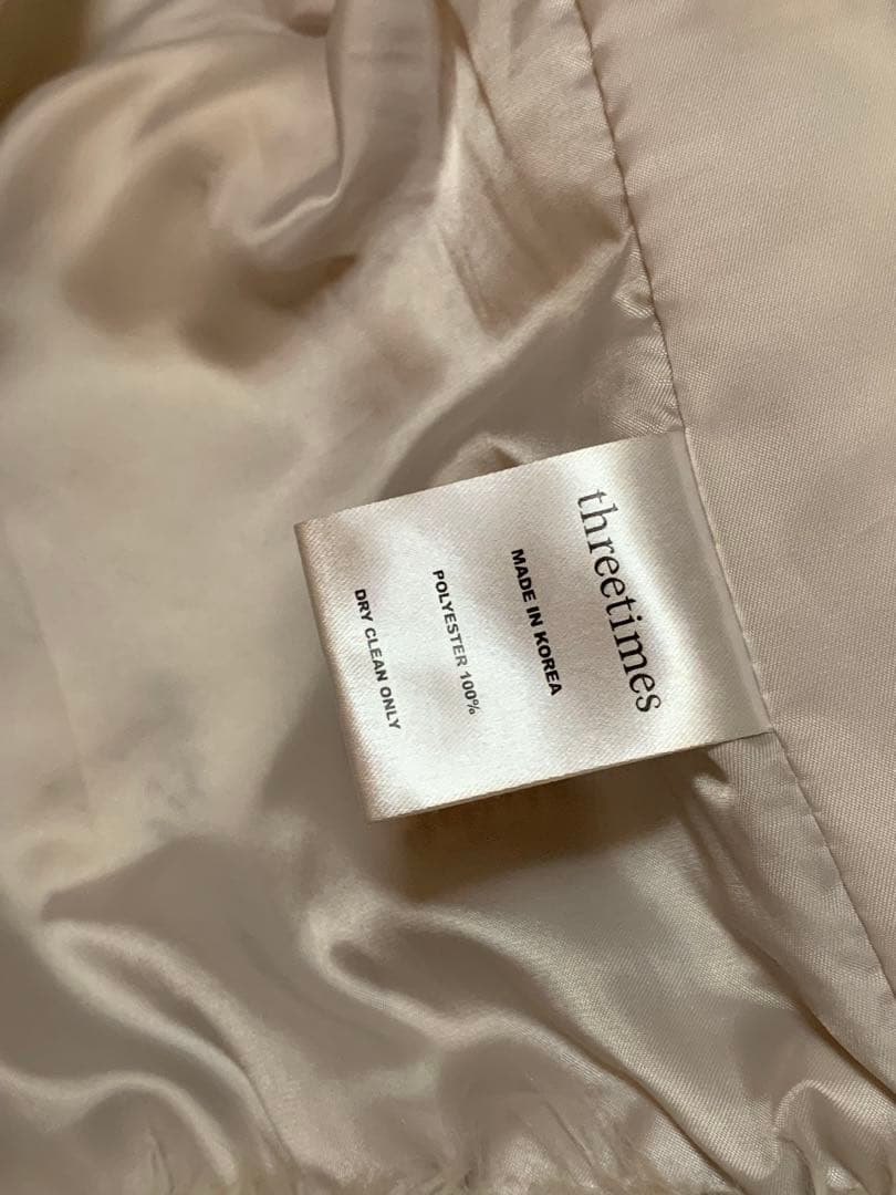 Threetimesスリータイムズ　ファージャケット