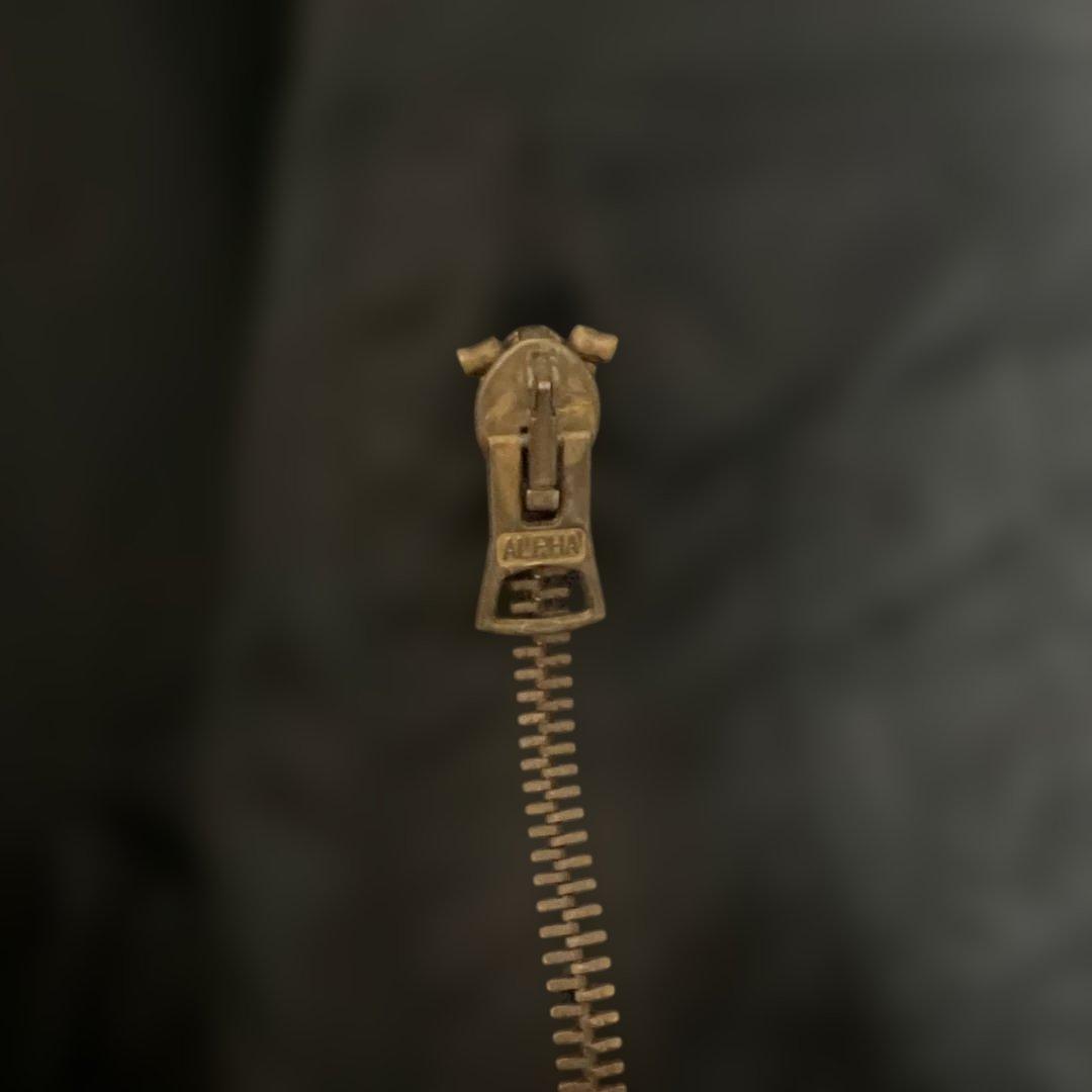 【希少・USA製】ALPHA アルファ MA-1 フライトジャケット XL 黒