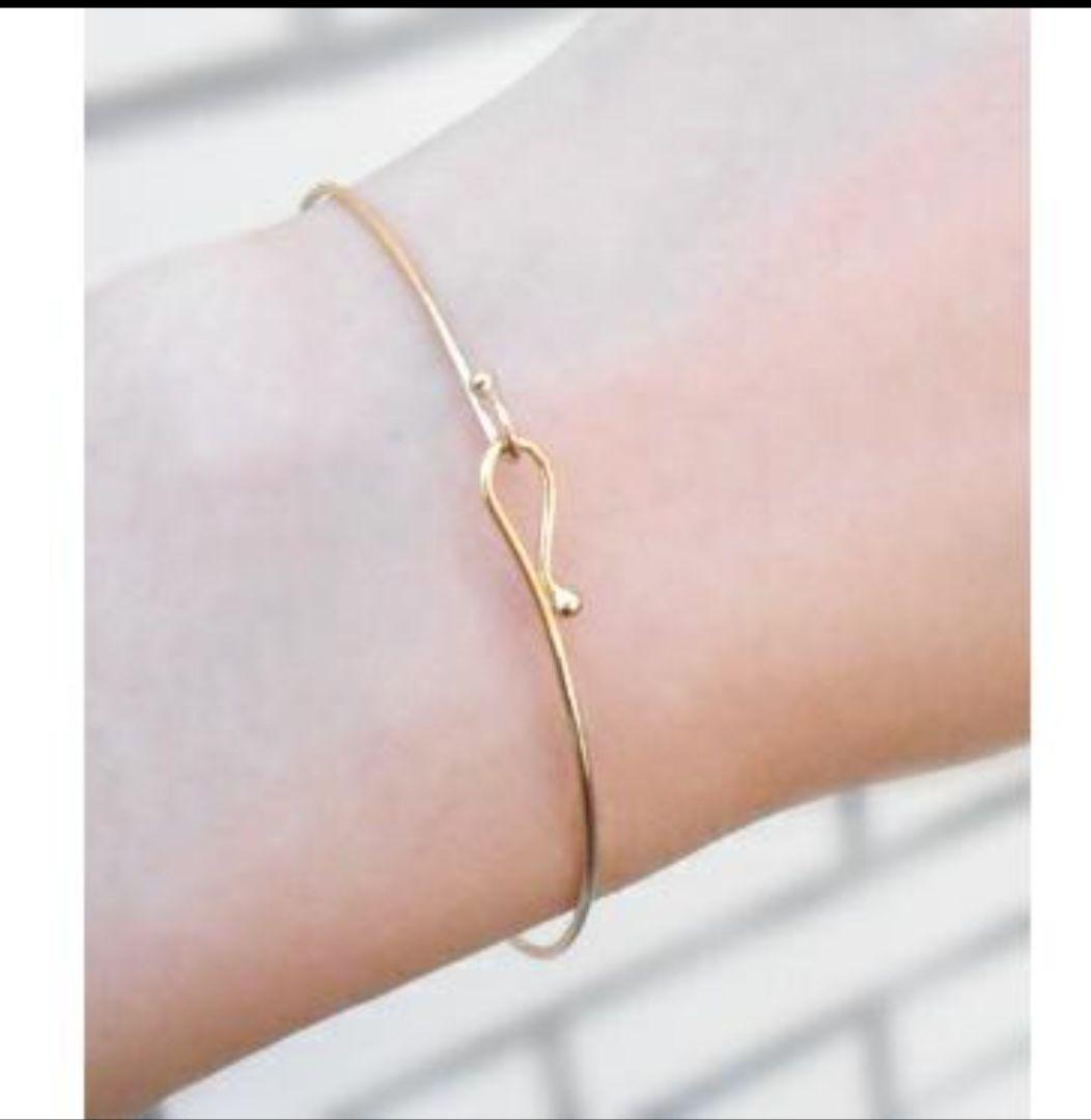 【ちいたん】K18フープバングル