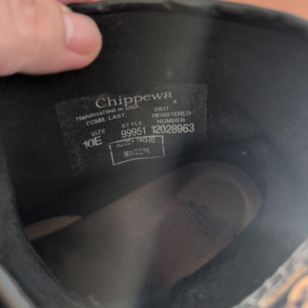 チペワ　エンジニアブーツ　スチールトゥ　10E