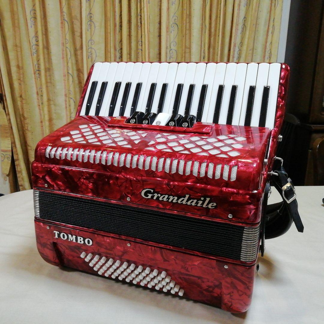 TOMBOトンボ　アコーディオン　グランデール　GT-60B PRP