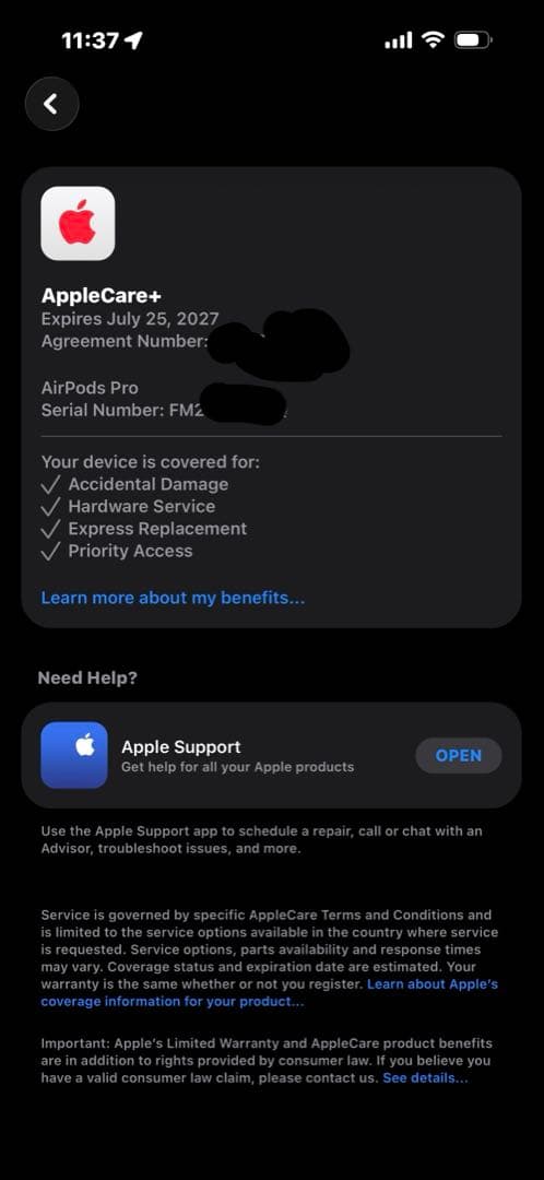 AirPods Pro 第2世代 美品 保障有効