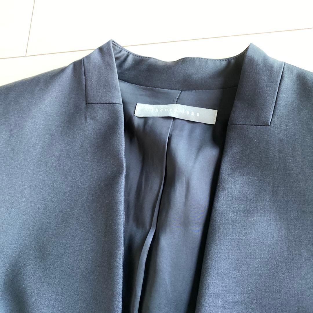 セオリーリュクス　エグゼクティブ　スーツ　ネイビー