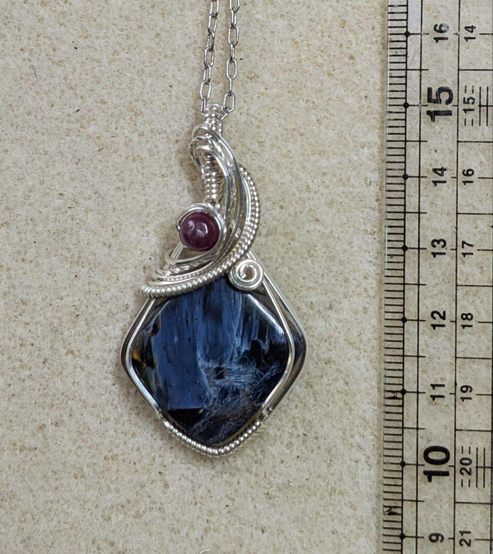 【専用】K14gfゴールデンルチルクォーツ❅ワイヤーアートペンダントトップ他1点