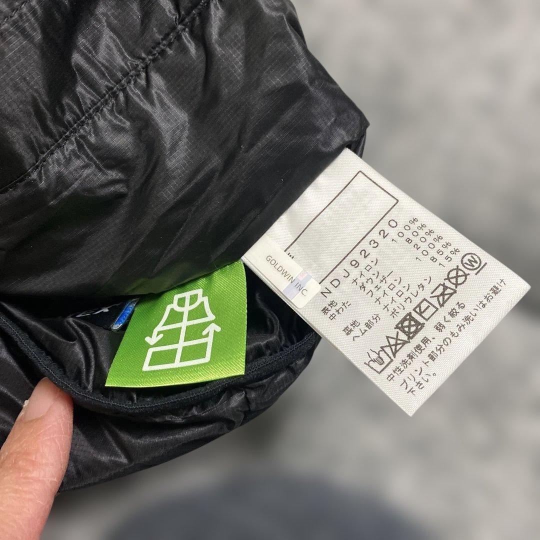 新品未使用　ノースフェイス　ライトヒートジャケット　超軽量ダウン140黒