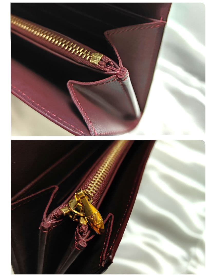 ★美品 ヴィトン Louis Vuitton 財布 ポルトフォイユサラ ヴェルニ