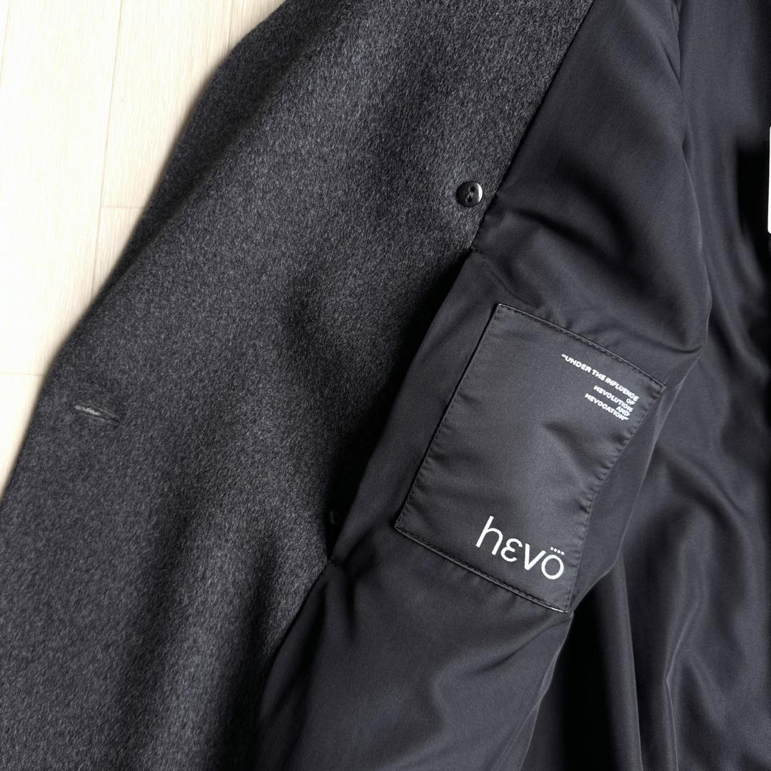 24AW Hevo ANDRIA ウール ビーバー フランネル ダブル コート