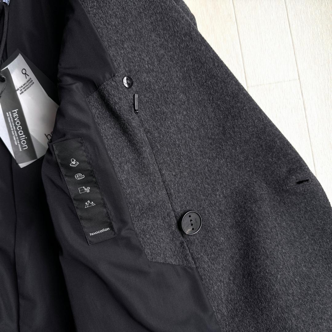 24AW Hevo ANDRIA ウール ビーバー フランネル ダブル コート