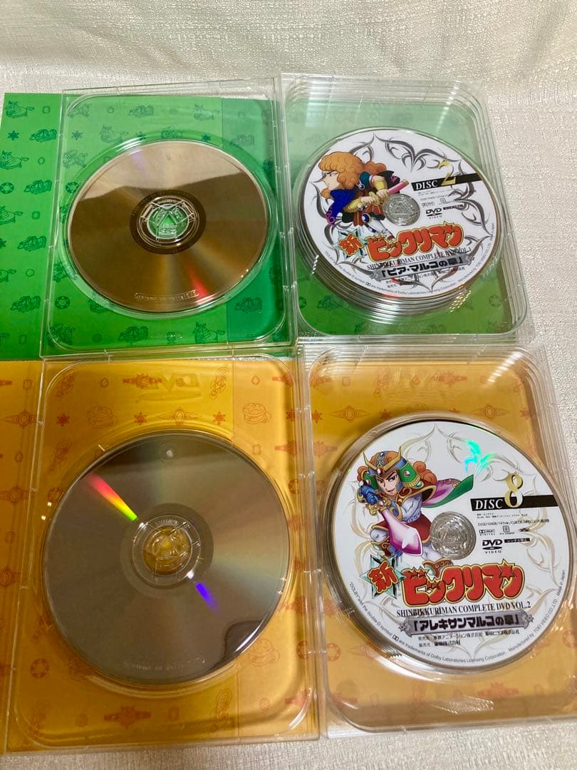 新ビックリマン コンプリートDVD BOX VOL.1 、2 ビックリマン　全巻