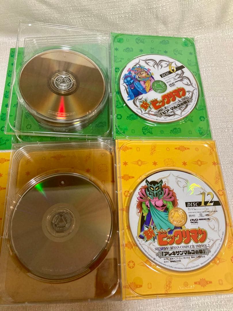 新ビックリマン コンプリートDVD BOX VOL.1 、2 ビックリマン　全巻