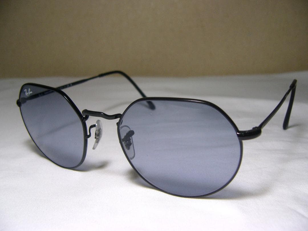 美品 調光レンズ レイバンサングラスRB3565 002/GG ジャック ブラッ