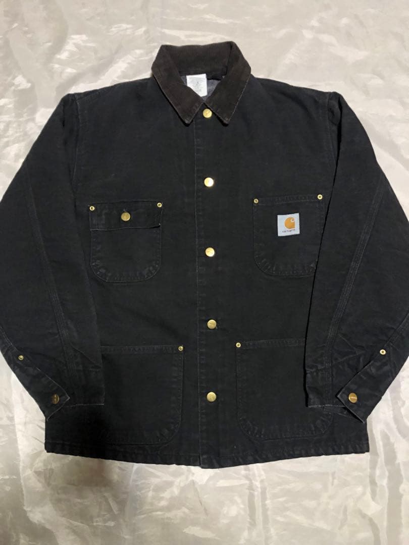 状態◎ 星タグ 90’s USA製 Carhartt ミシガンチョアコート