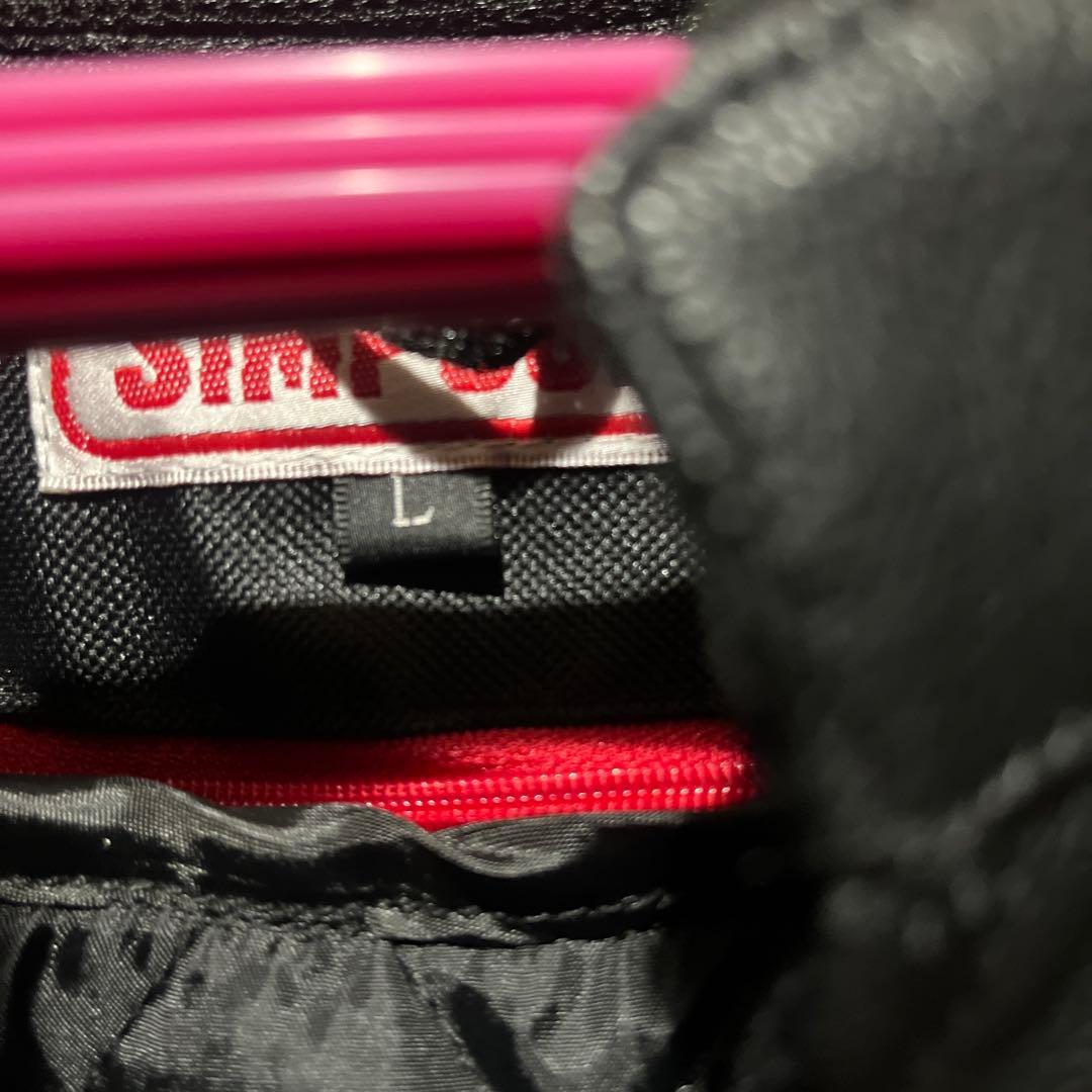 値下げSIMSON 春秋冬用PUレザー バイクジャケット L新品