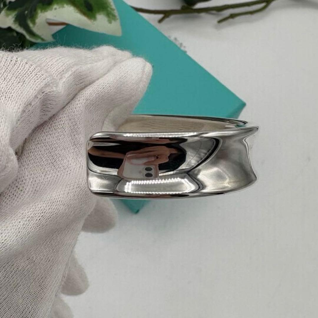 【新品仕上げ済み】ティファニー　 バングル 1837 シルバー