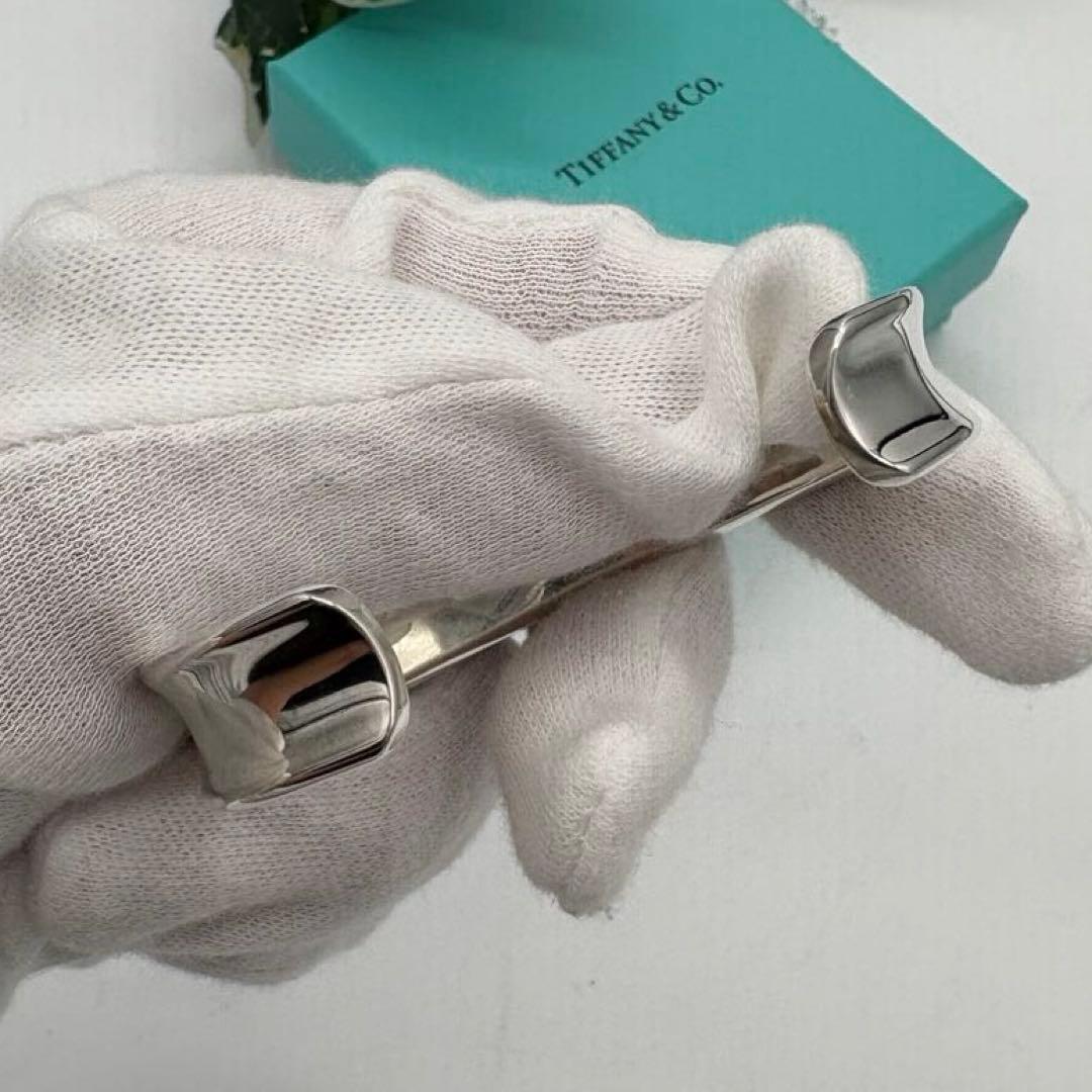 【新品仕上げ済み】ティファニー　 バングル 1837 シルバー