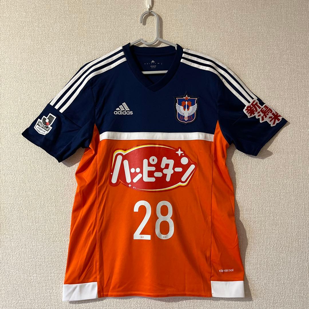 美品　アルビレックス 新潟　ユニフォーム　2016 早川史哉　Mサイズ　28
