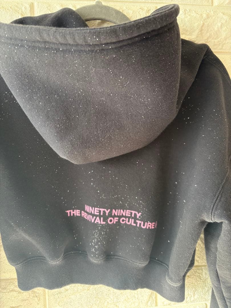 9090 girl グリッターセットアップ 上