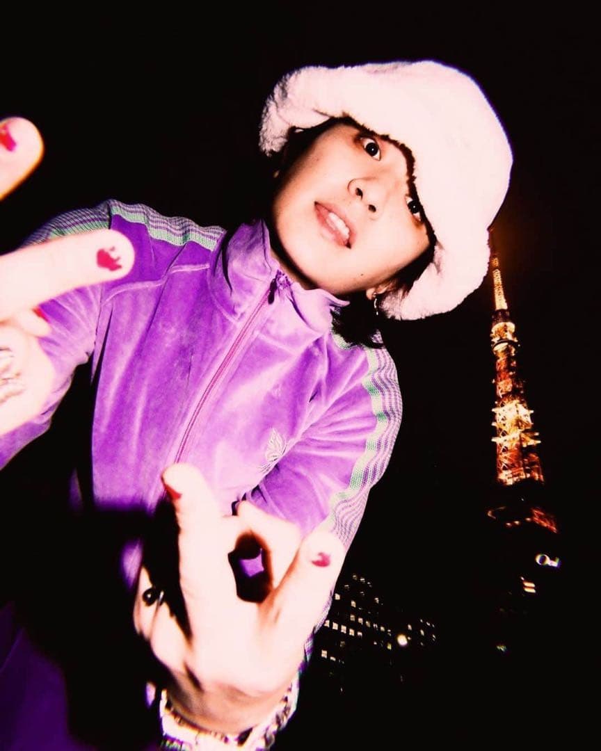 深瀬着用　Needles Awge トラックジャケット