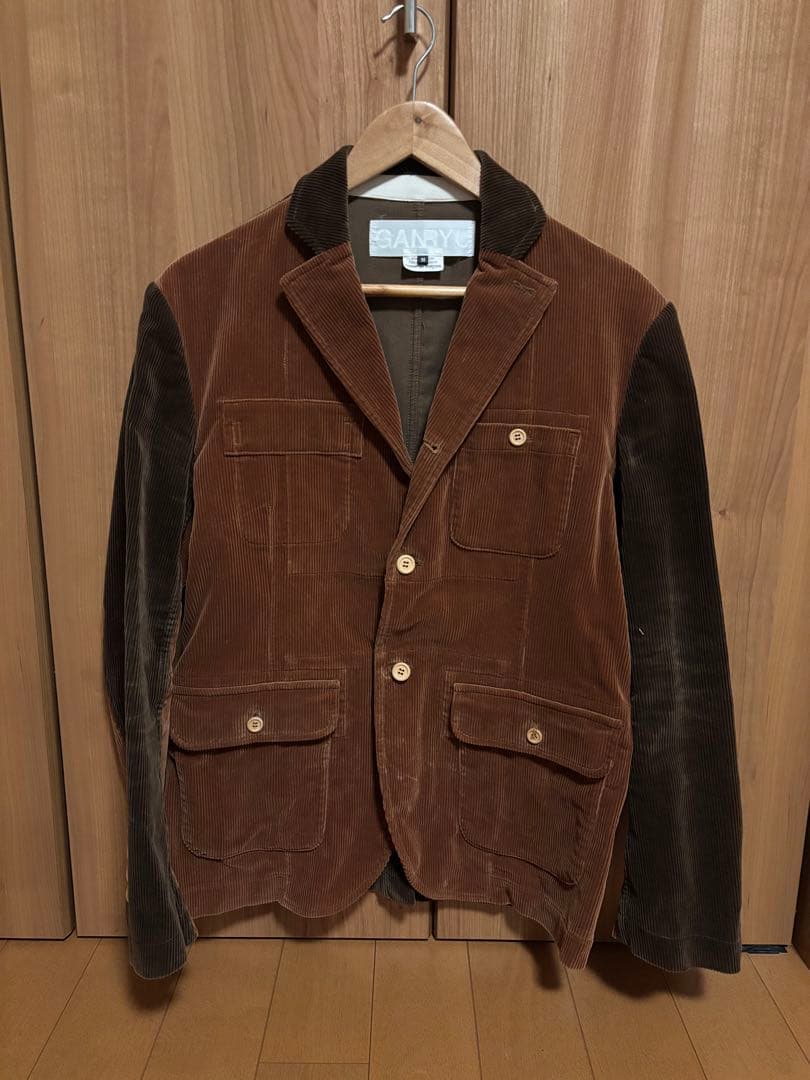 GANRYU コーデュロイ テーラードジャケット Mサイズ