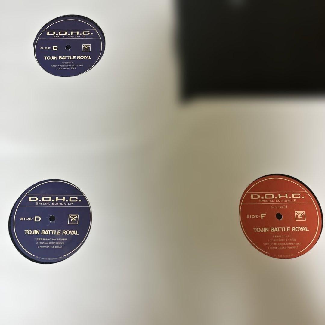 TOJIN BATTLE /D.O.H.C.12インチレコード3枚組