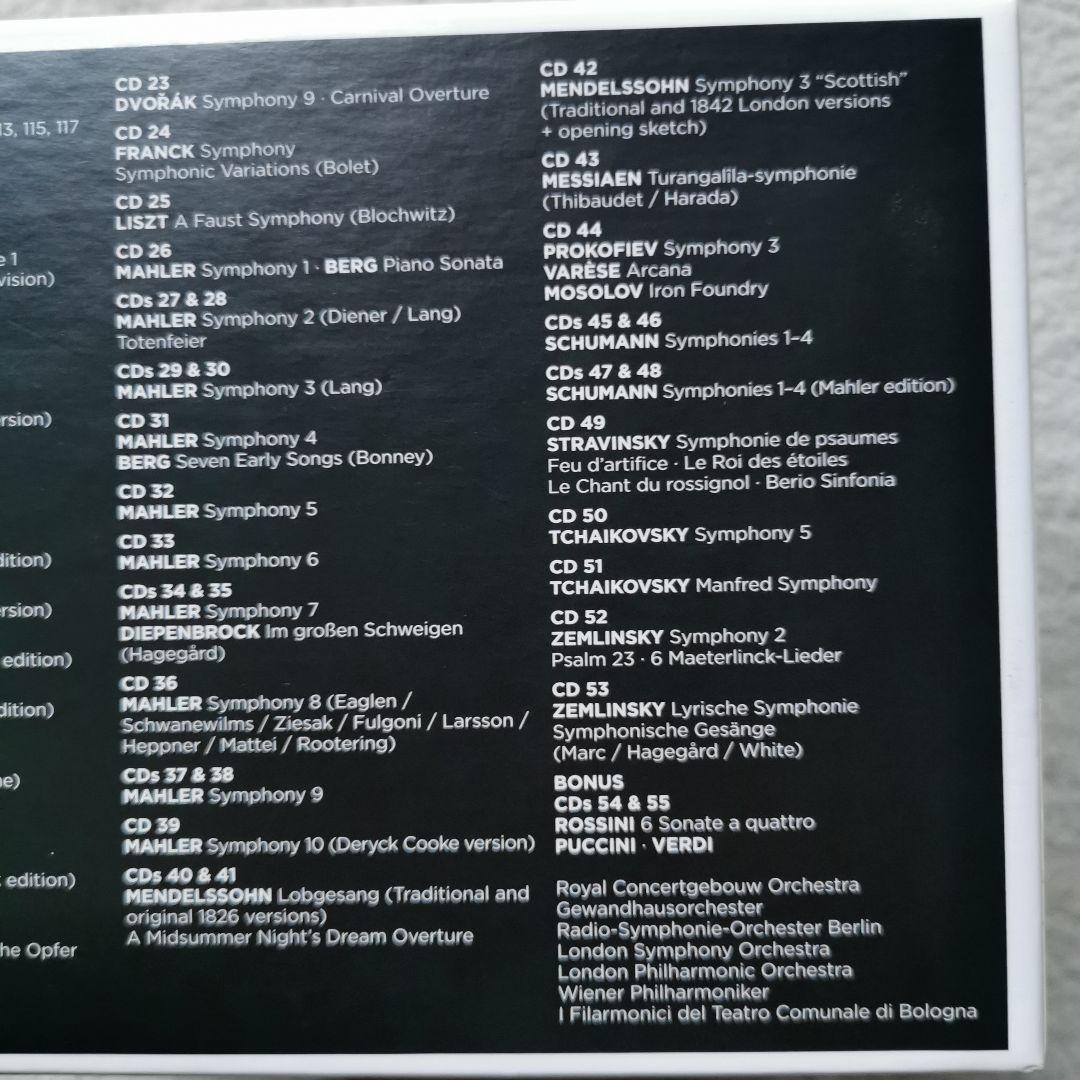 リッカルド・シャイー　シンフォニーエディション　55CD