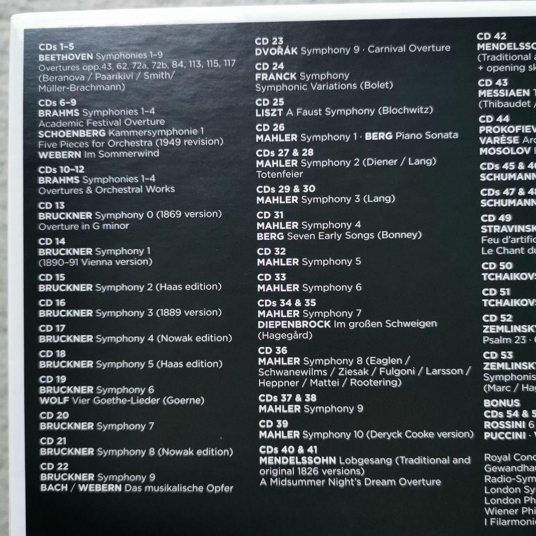 リッカルド・シャイー　シンフォニーエディション　55CD