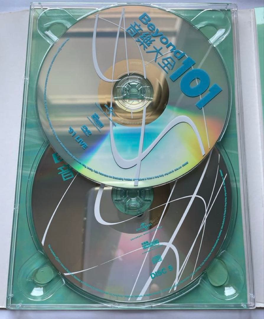 香港の伝説のロックバンド、ビヨンドBeyond101音楽大全 5CD+1DVD