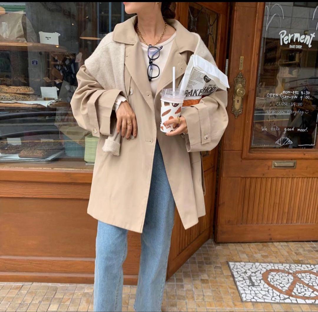 BLATE 上質メニーウェイミディアムトレンチコート