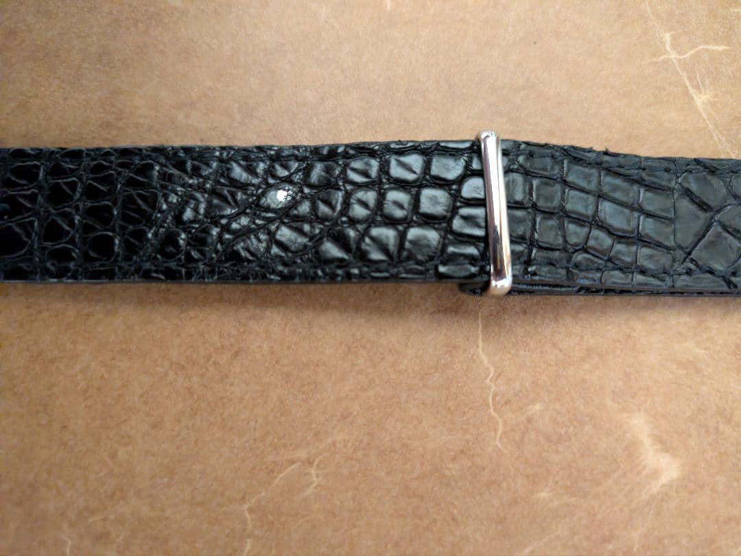 THE SOLE T・MBH別注 NATOべルト 20mmクロコダイル