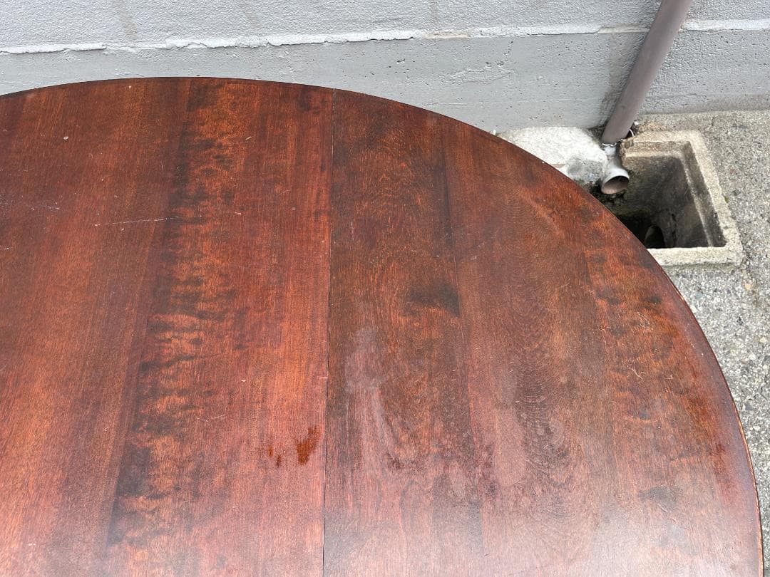 ★ 昭和 レトロ 家具 ダイニングテーブル 松本民芸家具 机 テーブル 折り畳み