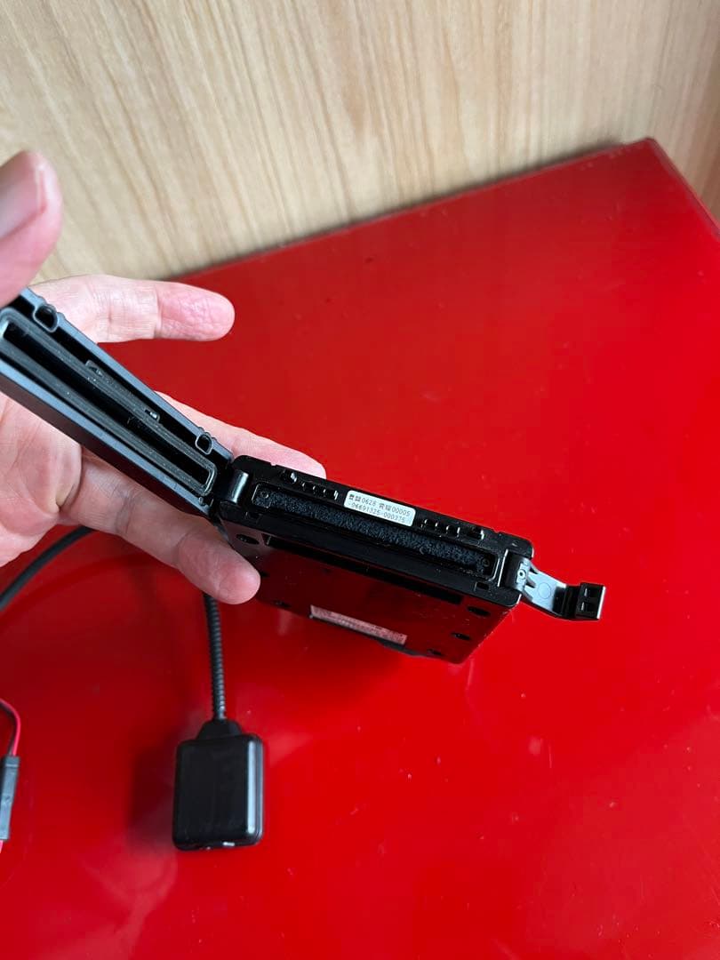 動作OKミツバ/MSC-BE51/二輪車用アンテナ分離型ETC車載器　BE51