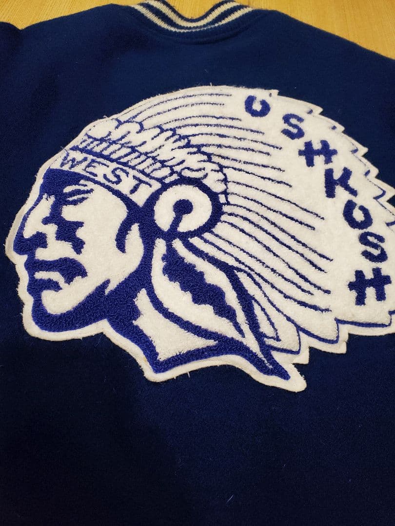 Ripon リポン ヴィンテージ スタジャン 80年代 インディアン XL 袖革