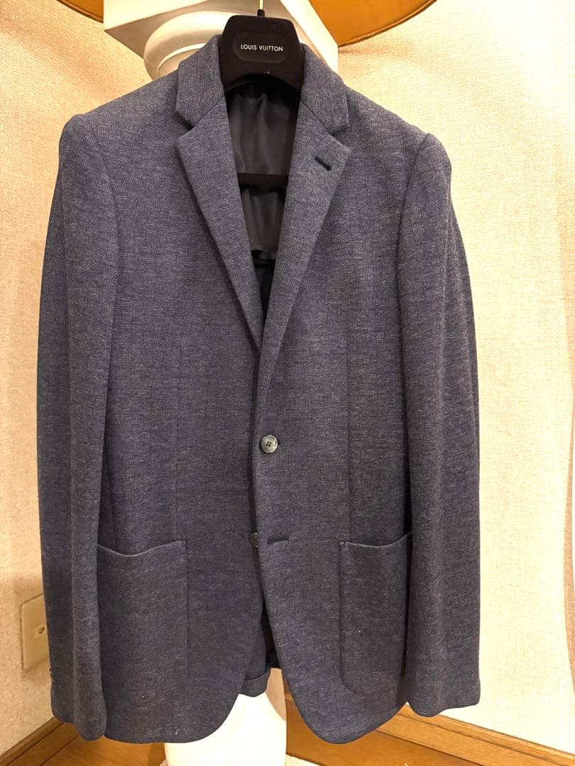 LOUIS VUITTON テーラードジャケット ダークグレー46