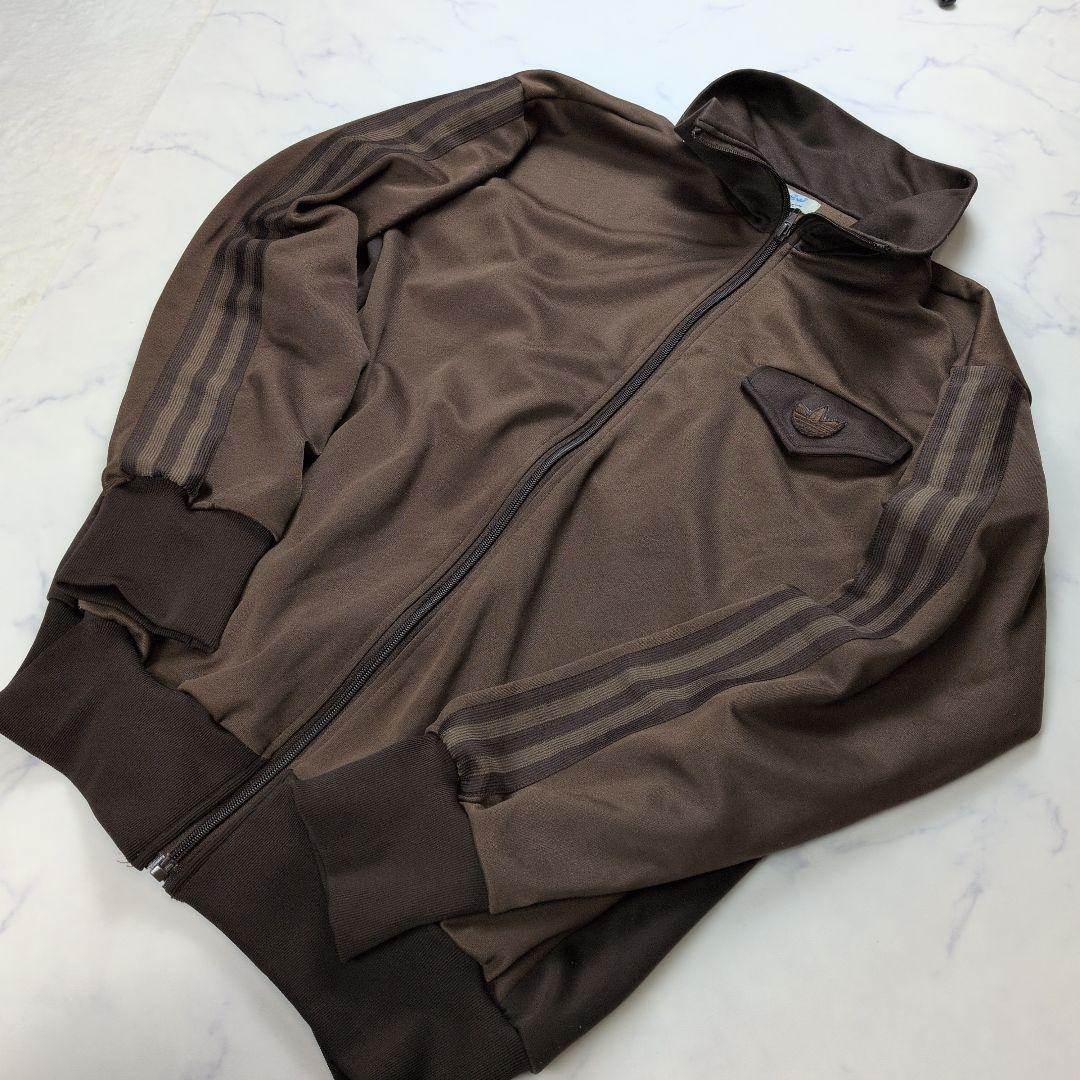 アディダス　adidas トラックジャケット　ポケット付　vintage