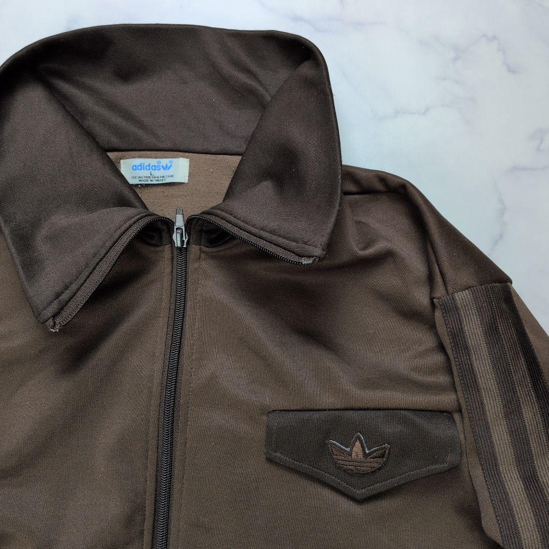 アディダス　adidas トラックジャケット　ポケット付　vintage