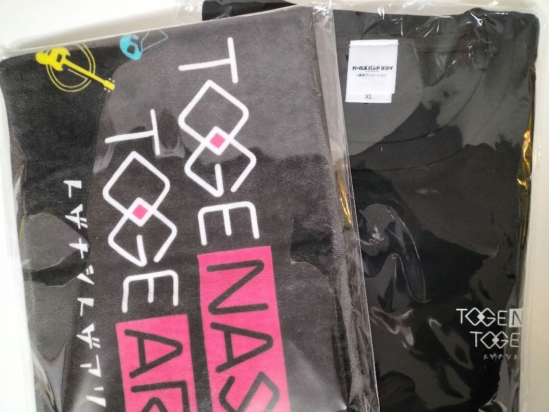 ガールズバンドクライ　ライブイベントTシャツ、マフラータオル