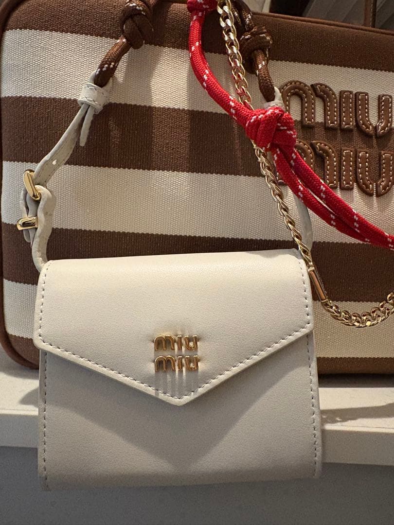 Miu Miu ボーバッグ　チャーム付き