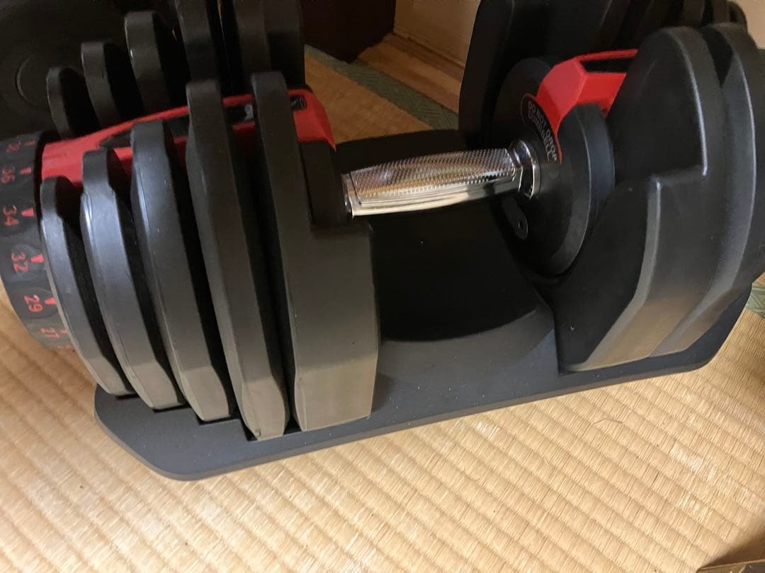 可変式ダンベル 40kg 一つ　その2
